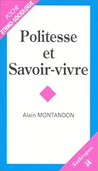 Politesse savoir vivre d'occasion  Livré partout en France