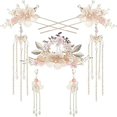 5pcs flower pearl for sale  Delivered anywhere in USA 