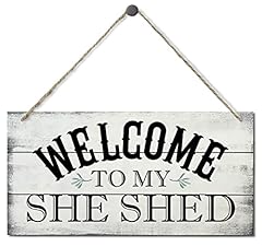 Welcome shed decor for sale  Delivered anywhere in USA 