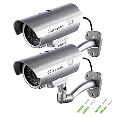 Maxesla - Finta telecamera di sicurezza con LED illuminanti, confezione da 2 pezzi usato  Spedito ovunque in Italia 