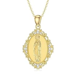 14k gold virgin for sale  Delivered anywhere in USA 