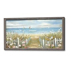 Beach coastal framed for sale  Delivered anywhere in USA 