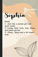 Sophia sophia notebook for sale  Delivered anywhere in UK
