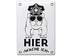 Wache schild 12x17 gebraucht kaufen  Wird an jeden Ort in Deutschland