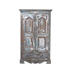 Vintage distressed blue for sale  Delivered anywhere in USA 