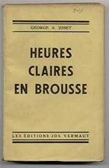 Heures claires brousse d'occasion  Livré partout en France
