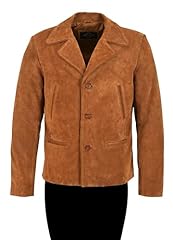 Men suede jacket for sale  Delivered anywhere in Ireland