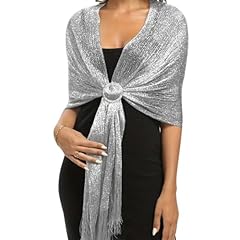 Sparkling metallic shawl for sale  Delivered anywhere in UK