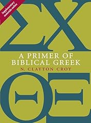Primer biblical greek d'occasion  Livré partout en France
