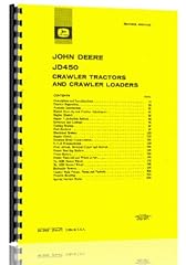 John Deere 450 Crawler Service Manual for sale  Delivered anywhere in USA 