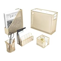 Desk accessories gold for sale  Delivered anywhere in USA 