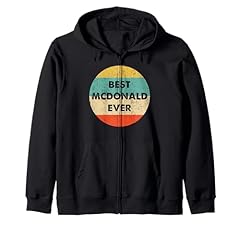 Mcdonald name zip for sale  Delivered anywhere in USA 