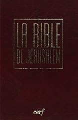 Bible jérusalem format d'occasion  Livré partout en France