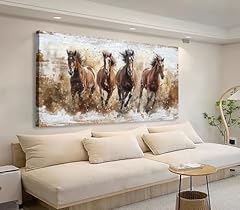 Tigeridge horses canvas for sale  Delivered anywhere in USA 