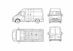 Photo blueprint fiat for sale  Delivered anywhere in UK