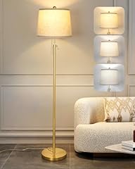 Gold floor lamp for sale  Delivered anywhere in USA 