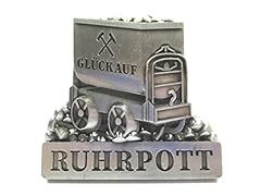 Ruhrpott magnet metall gebraucht kaufen  Wird an jeden Ort in Deutschland
