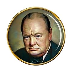 Winston churchill pin for sale  Delivered anywhere in UK