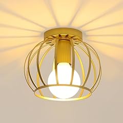 Lampada soffitto ferro usato  Spedito ovunque in Italia 