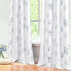 Blue white curtains for sale  Delivered anywhere in USA 