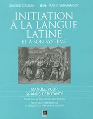 Initiation langue latine d'occasion  Livré partout en France