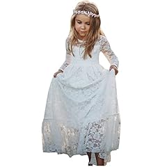 Kinder boho spitzenkleid gebraucht kaufen  Wird an jeden Ort in Deutschland