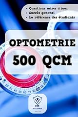 Optometrie 500 qcm d'occasion  Livré partout en France