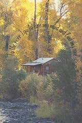 Cabin river journal for sale  Delivered anywhere in UK