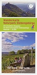 Wanderkarte naturpark siebenge gebraucht kaufen  Wird an jeden Ort in Deutschland