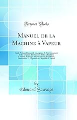 Manuel machine vapeur d'occasion  Livré partout en France