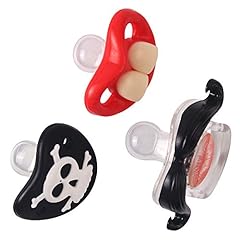 3pcs funny pacifiers for sale  Delivered anywhere in USA 