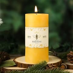 Natural beeswax pillar for sale  Delivered anywhere in USA 
