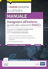 Insegnare all estero usato  Spedito ovunque in Italia 