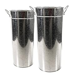 Tavenly galvanized vase for sale  Delivered anywhere in USA 