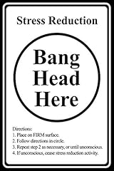 Bang head humoristic for sale  Delivered anywhere in UK