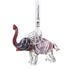 Blown glass elephant for sale  Delivered anywhere in USA 