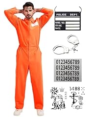 Aicoaub prisoner jumpsuit for sale  Delivered anywhere in USA 