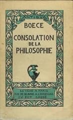 Boèce. consolation philosophi d'occasion  Livré partout en France