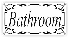 Bathroom door sign for sale  Delivered anywhere in UK