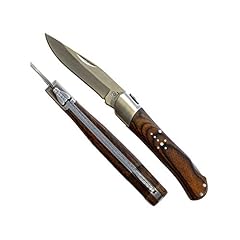 LAGUIOLE couteau de chasse manche bois, avec cran de d'occasion  Livré partout en France