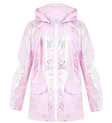 Womens holographic rain for sale  Delivered anywhere in UK