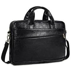 Faux leather messenger for sale  Delivered anywhere in USA 