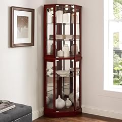 Lighted curio cabinet for sale  Delivered anywhere in USA 
