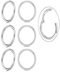 Tiny silver hoop for sale  Delivered anywhere in USA 