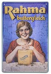 Rahma geprägtes blechschild gebraucht kaufen  Wird an jeden Ort in Deutschland