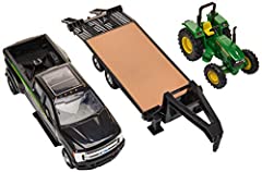 Used, TOMY John Deere Tractor & Ford Pickup with Gooseneck for sale  Delivered anywhere in USA 