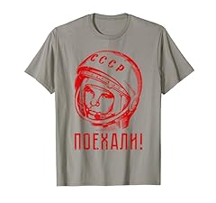 Gagarin sovietica shirt usato  Spedito ovunque in Italia 