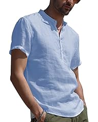 Yaobaole herren leinenshirt gebraucht kaufen  Wird an jeden Ort in Deutschland
