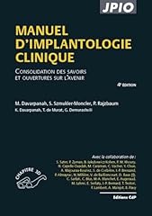 Manuel implantologie clinique d'occasion  Livré partout en Belgiqu