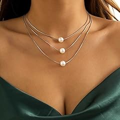 Wendalern collana perle usato  Spedito ovunque in Italia 
